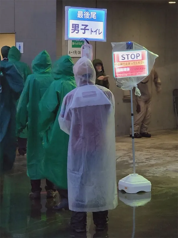 【光るプラカード】最後尾誘導 2023/05/03＠松本